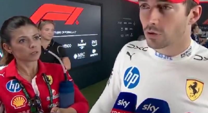 Leclerc pánikba ejtette a sajtósát: olyat árult el a motorról, amit nem kellett volna?