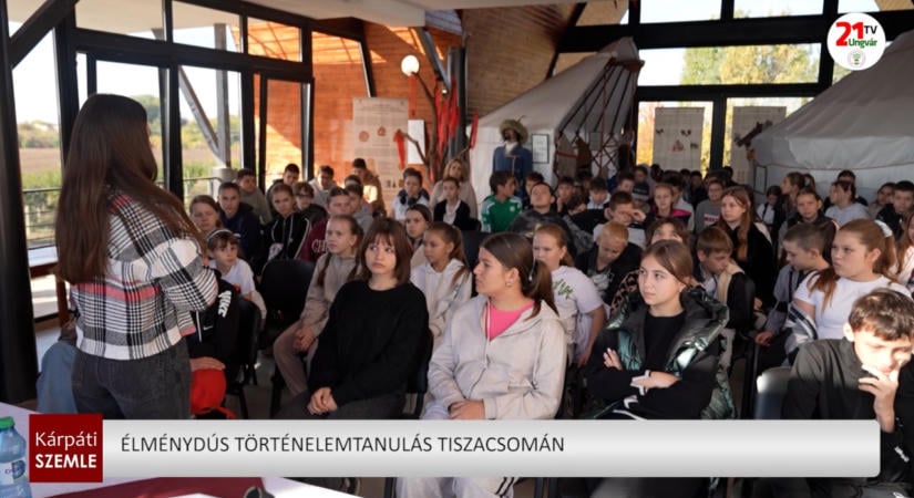 Élménydús történelemtanulás Tiszacsomán – (videó)