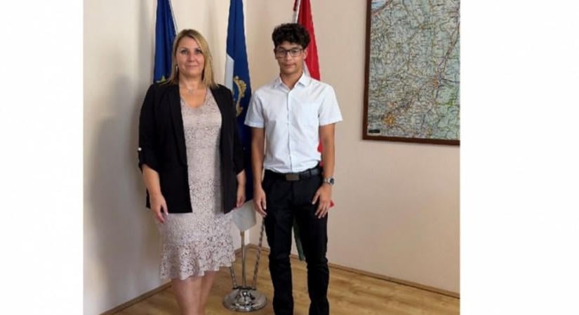 Egy lépéssel közelebb az álmához: ösztöndíjat kapott a rendőrnek készülő diák
