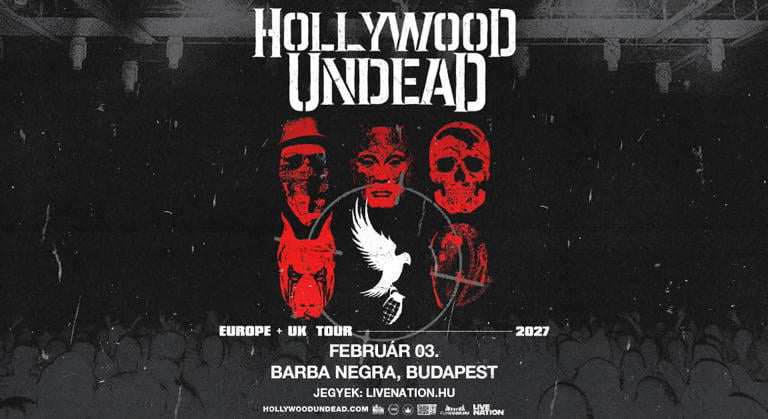 A Hollywood Undead visszatér Budapestre – Ezt a bulit nem akarod kihagyni