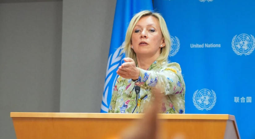 Marija Zaharova brit bázisok elleni csapásokról beszélt