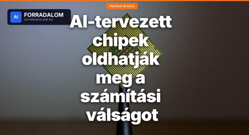 AI-tervezett chipek oldhatják meg a számítási válságot