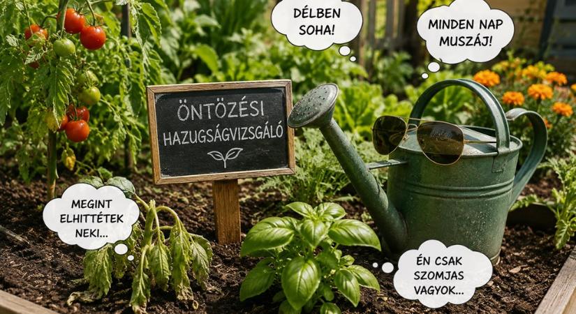 Öntözési hazugságvizsgáló: 10 mondat a locsolásról, amelyet ideje végleg elfelejteni