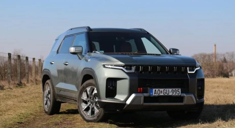 Egy takarékos koreai SUV