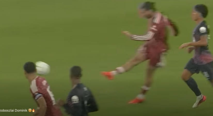 A szezon és élete egyik legnagyobb gólját lőtte Szoboszlai