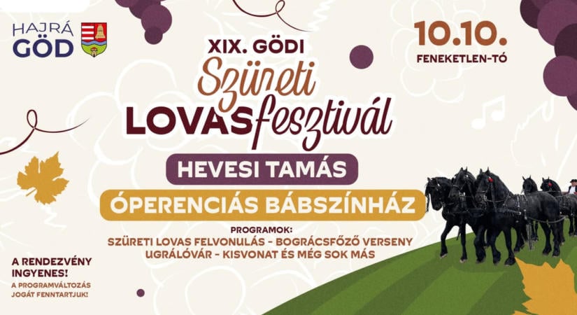 Gödi Szüreti Lovasfesztivál 2026