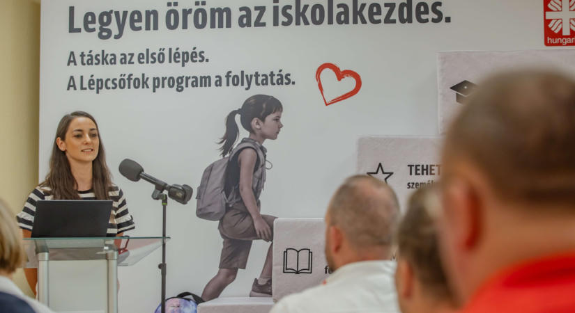 Személyre szabott iskolakezdési program a Katolikus Karitásztól