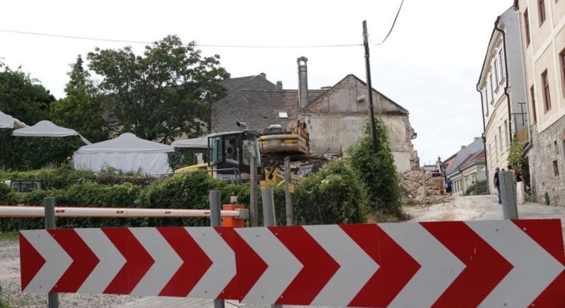 Ideiglenesen lezárják a Buhim utca egy szakaszát Veszprémben