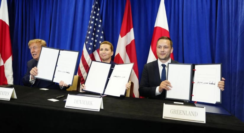 Megállapodást írt alá az Egyesült Államok, Dánia és Grönland a sarkvidéki biztonságról