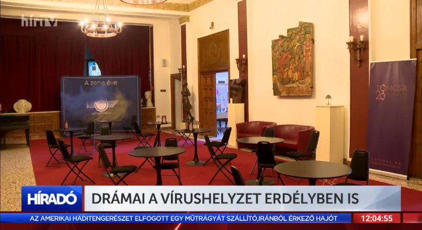 Drámai a vírushelyzet Erdélyben is