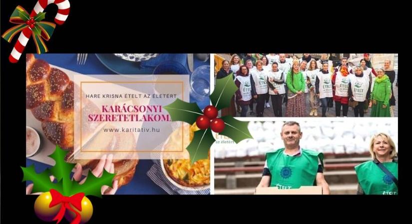 Karácsonyi Szeretetlakoma – idén is számíthatnak a rászorulók az ünnepi ételosztásra