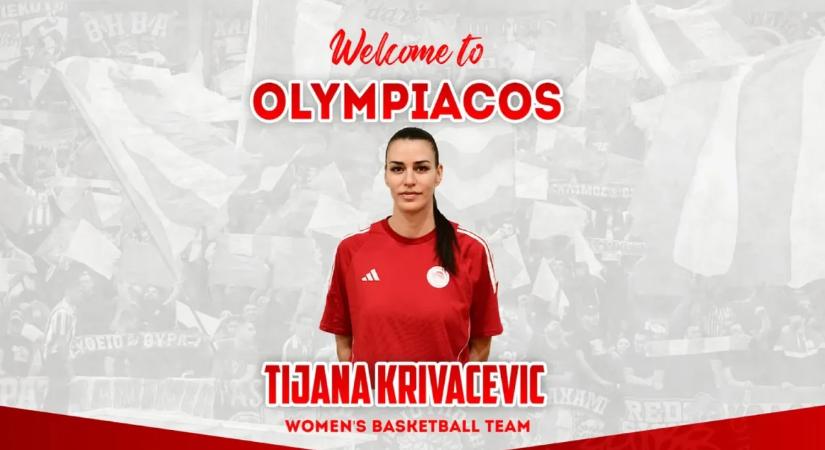 Krivacsevics Tijána az Olimpiakoszban kosarazik tovább