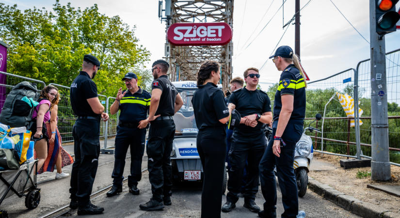 Ellepték a Szigetet a rendőrök, több külföldi járőr is a helyszínen van