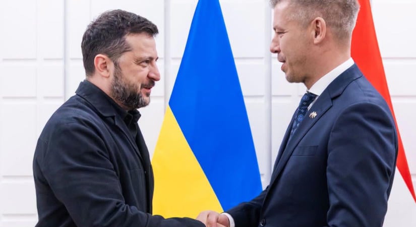Négyszemközti tárgyalás Magyar és Zelenszkij között