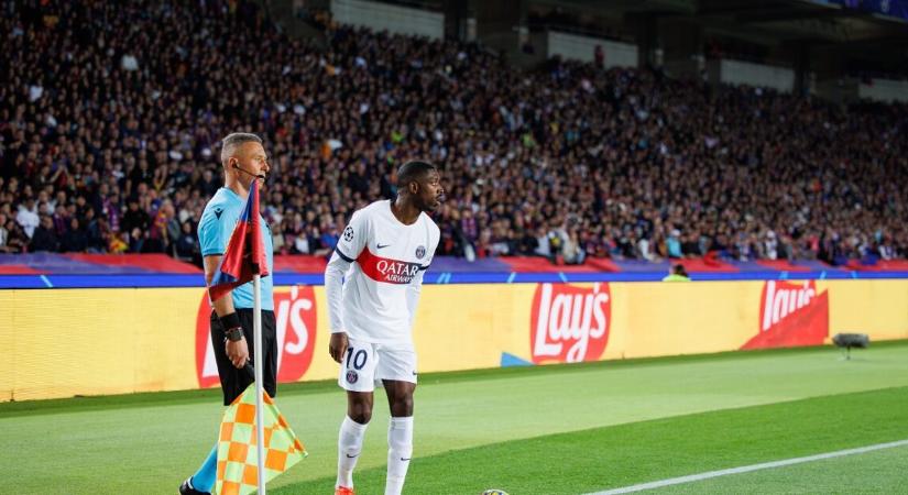 Távozhat a PSG-től az aranylabdás Ousmane Dembélé