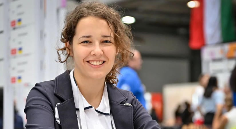 Gaál Zsóka a magyar csapat erőssége volt a sakkolimpián