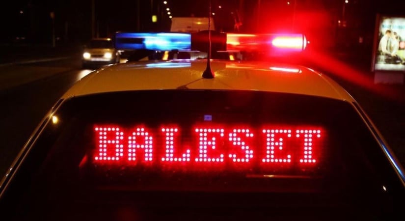 Szirénák törték meg a csendet Borsodban! Baleset Sajószentpéternél az elkerülőn, mentők a helyszínen