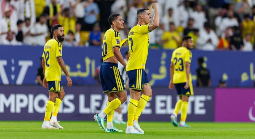 Rakétaveszély miatt egy órát csúszott Cristiano Ronaldóék mérkőzése