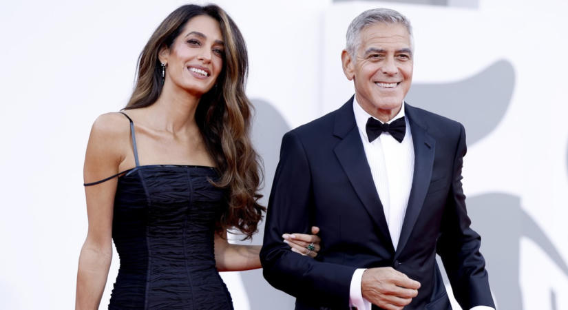 Mint egy menyasszony! Hófehér ruhában tündökölt Amal Clooney, ám egy apró részlet felrobbantotta a netet
