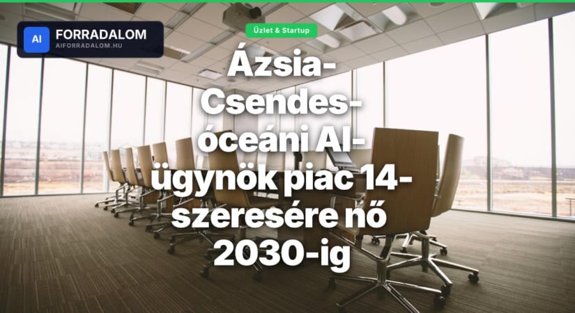 Ázsia-Csendes-óceáni AI-ügynök piac 14-szeresére nő 2030-ig