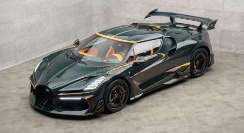 Nem volt elég feltűnő az ötmillió eurós Bugatti, jött a Mansory