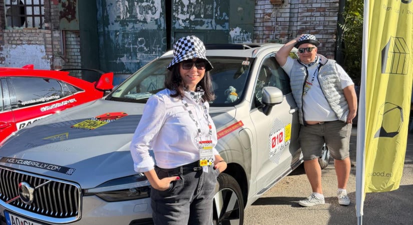 "Nekünk a GPS azt mondta egyből, meg se próbáljuk" – székesfehérvári páros is indult a Holy Cube Rallyn (galéria)