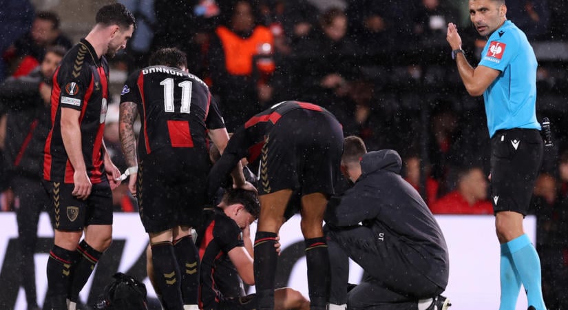 Elképesztő balszerencse sújtotta a magyar válogatott futballistát az AC Milan ellen