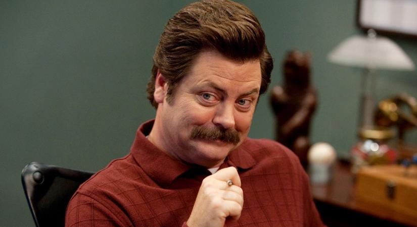 Nick Offerman szerint csak a "hülyék" hiszik azt, hogy Ron Swanson Trumpra szavazott volna, és a maga karakán módján meg is indokolta, hogy miért