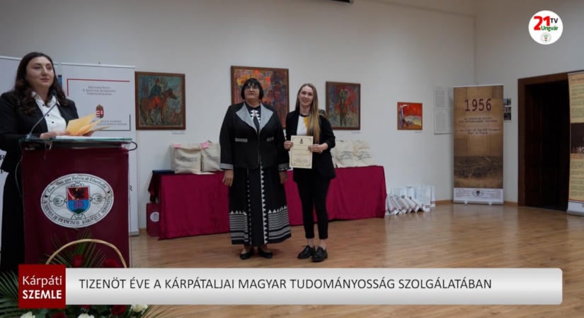 Tizenöt éve a kárpátaljai magyar tudományosság szolgálatában – (videó)