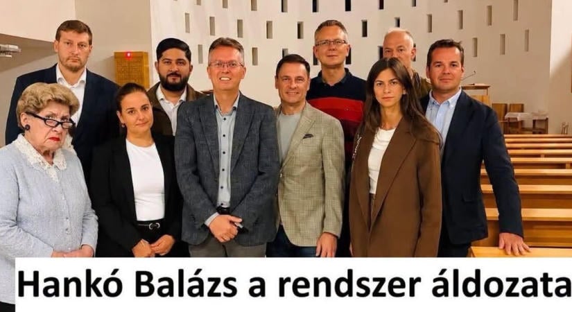 Egy megyei Fidesz-oldal véletlenül azt az imádkozós Hankó-képet osztotta meg, amelyre mogorva nénit szerkesztett egy kamu DPK-oldal