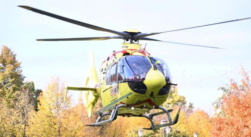 Súlyos autóbaleset történt Hajós és Miske között, mentőhelikoptert is riasztottak