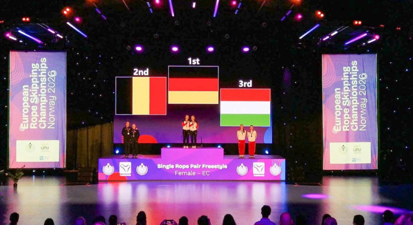 Eb-bronzérmet szereztek a nagyatádi kötélugrók Norvégiában