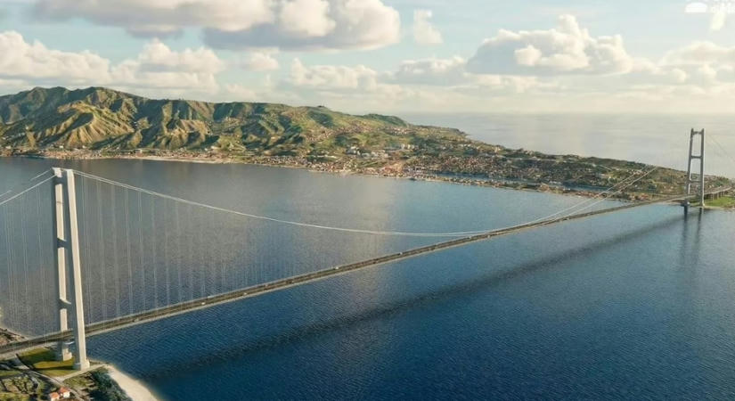 Ilyet még nem láttál! Világrekorder híd épül Szicília és az olasz szárazföld között