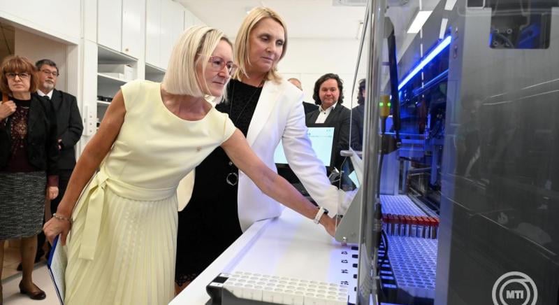 Elindult a laboratóriumi automatizálás a szolnoki kórházban