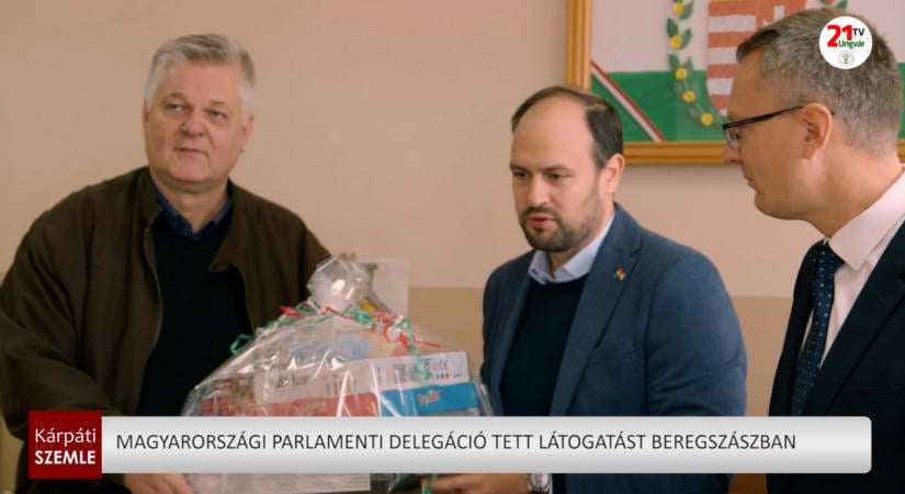 Magyarországi parlamenti delegáció tett látogatást Beregszászban (videó)