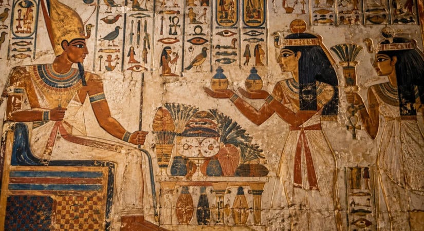Ismeretlen részletek az ókori egyiptomi freskókon
