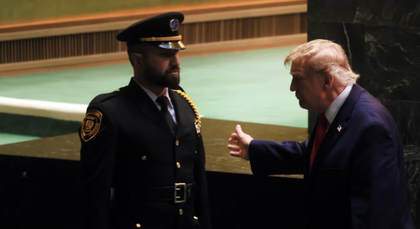 Emlékezetesen indul az ENSZ-közgyűlés: Trump belerúgott mindenkibe, akit ért