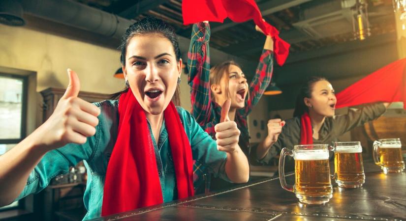 Alkohol: a foci Eb szurkolói zónáit ellenőrizték