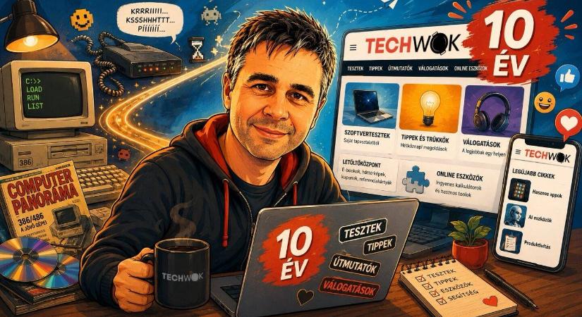 10 éves a Techwok: a kezdetek, kulisszatitkok és a jövő