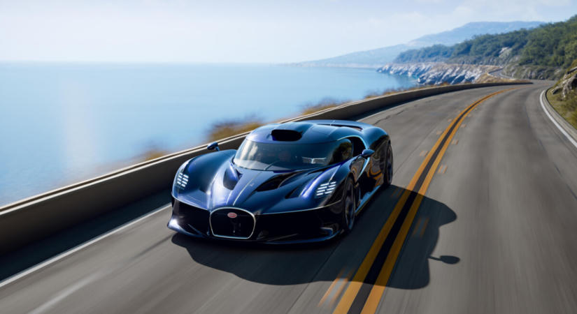 Lovas autót épített a Bugatti, már megint