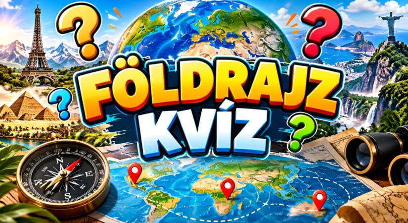 Földrajz kvíz: Nem sok mindenki tudja hibátlanra megoldani ezt a Magyarországról szóló földrajz kvízt!