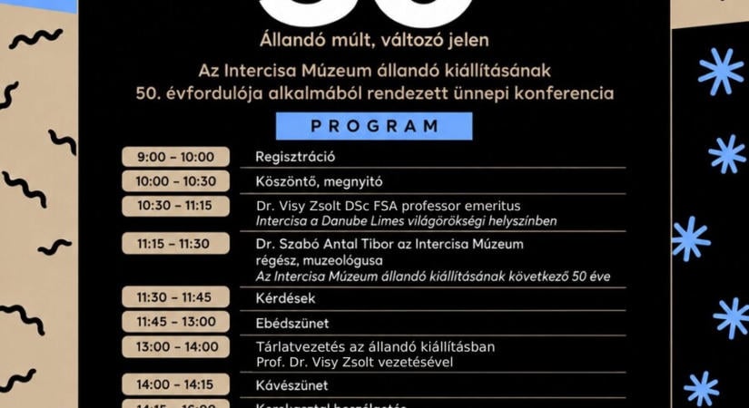 Jubileumi konferenciát tart a múzeum