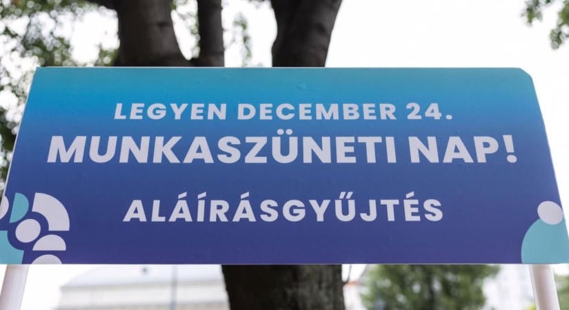 Megállt százezer alatt az aláírások száma, nem lesz népszavazás december 24-ről