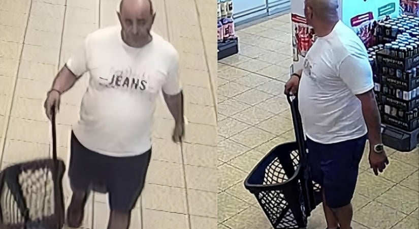 Ez a férfi bement a fóti Aldiba, majd fizetés nélkül kihozott 160 tábla csokit