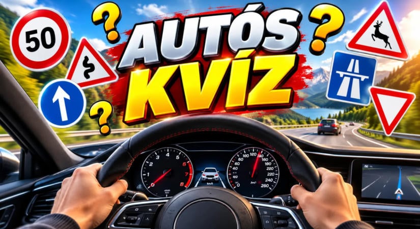 Autós kvíz: Ha ebből a 10 kérdésből csak 8-ra tudsz jól válaszolni, jobb, ha visszaadod a jogsid!