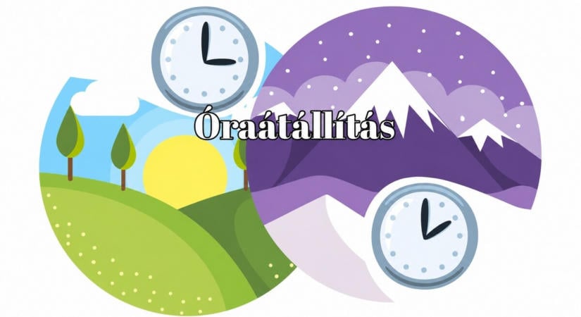 Óraátállítás 2026: itt a dátum, mikor kezdődik a téli időszámítás