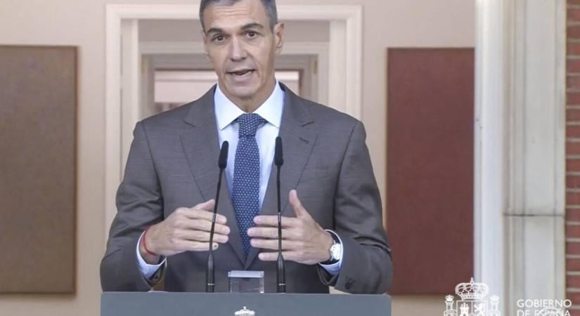 Előrehozott parlamenti választásokat jelentett be Pedro Sánchez spanyol miniszterelnök