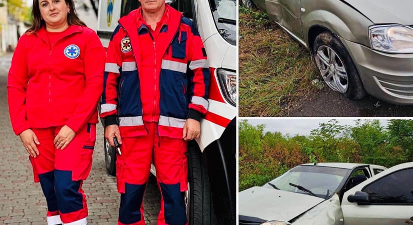 Felborult egy autó Bátyúban, súlyosan megsérült a sofőr