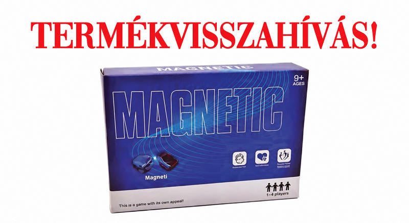 NKFH: mágneses társasjátékot hívtak vissza súlyos fulladásveszély miatt