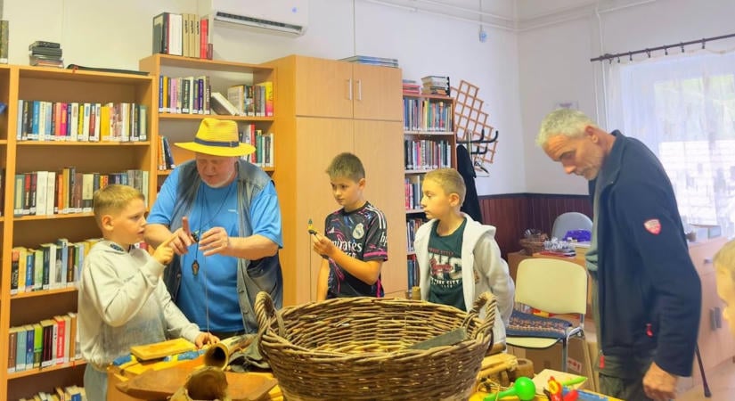 Mesélő fák, eleven hagyományok – Törő György a Várongi Könyvtárban